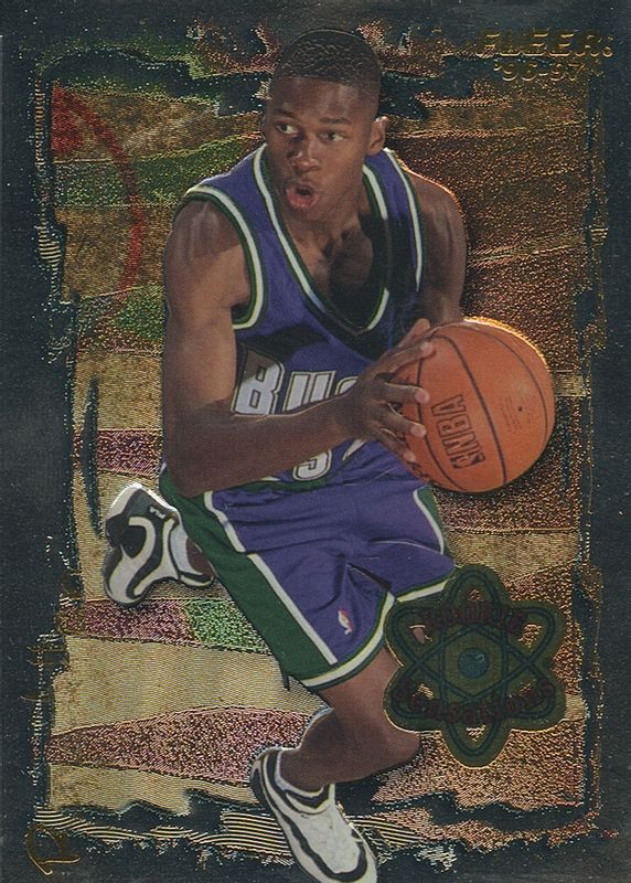 Ray Allen 1996 Fleer #2 Rookie Sensations Rookie BGS 9