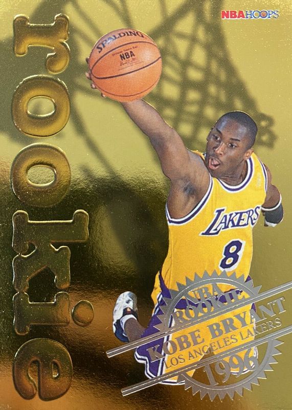 Kobe Bryant 1996 Hoops #3 Rookies Rookie RAW