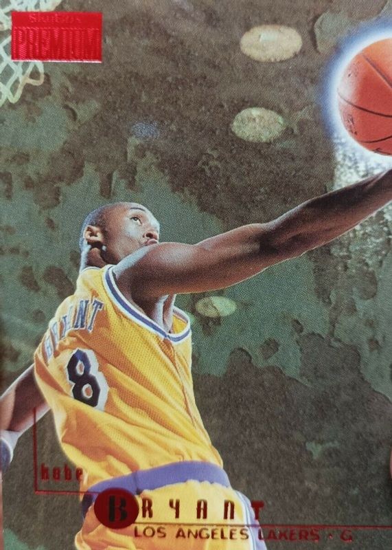 Kobe Bryant 1996 SkyBox Premium #55 Rubies Rookie RAW