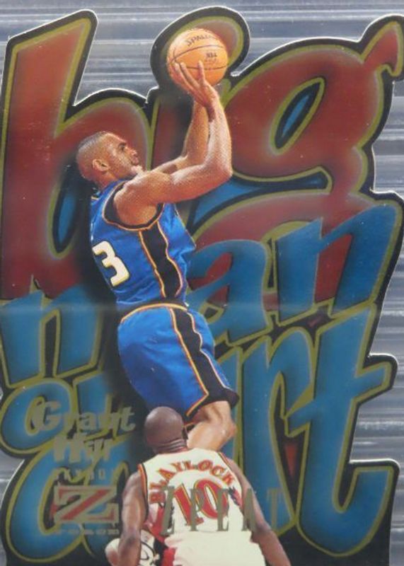 Grant Hill 1996 SkyBox Z-Force #3 Big Men on Court - Z-Peat SGC 8.5