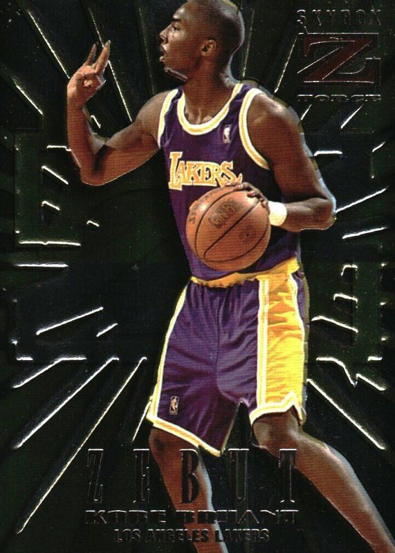 Kobe Bryant 1996 SkyBox Z-Force #3 Zebut Rookie RAW