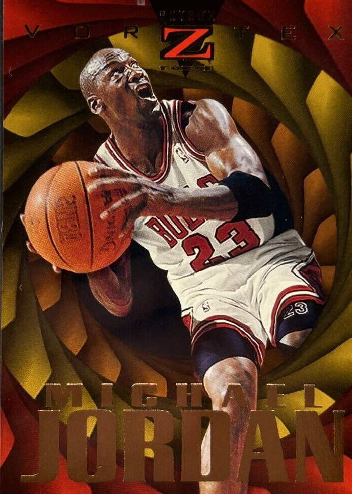 Michael Jordan 1997 SkyBox Z-Force #23 Rave /399 Price Guide