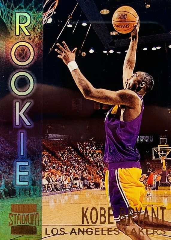 Kobe Bryant 1996 Stadium Club #R9 Rookies 2 SGC 10