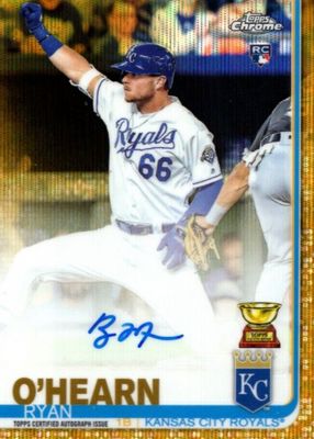2019 Topps Chrome #RA-ROH Rookie Auto - Gold Wave Refractor /50