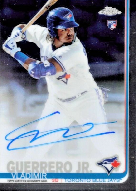 Vladimir Guerrero Jr. 2019 Topps Chrome #RA-VGJ Rookie Auto PSA 10 