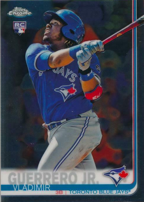 Authentic 2019 Bowman Chrome Vladimir Guerrero Jr.