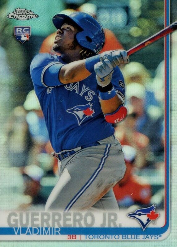 Vladimir Guerrero Jr. 2019 Topps Chrome #201 Refractor Rookie PSA 10