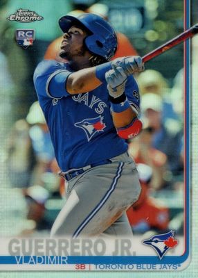 Vladimir Guerrero Jr. 2019 Topps Chrome #201 Refractor Price Guide 