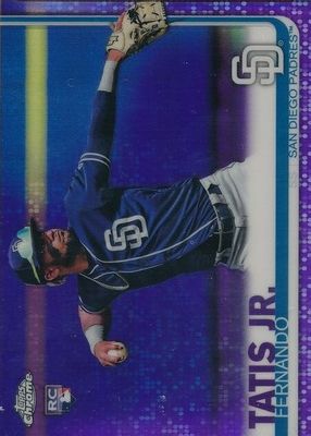 2019 Topps Chrome #203 Purple Refractor /299