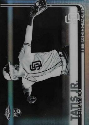 2019 Topps Chrome #203 Negative Refractor