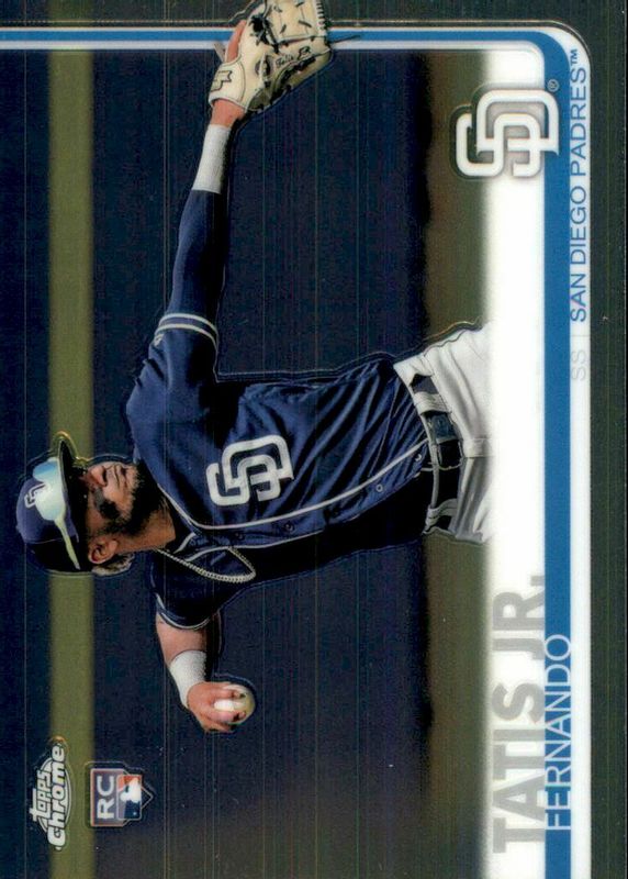 Fernando Tatis Jr. 2019 Topps Chrome #203 Base Rookie SGC 9