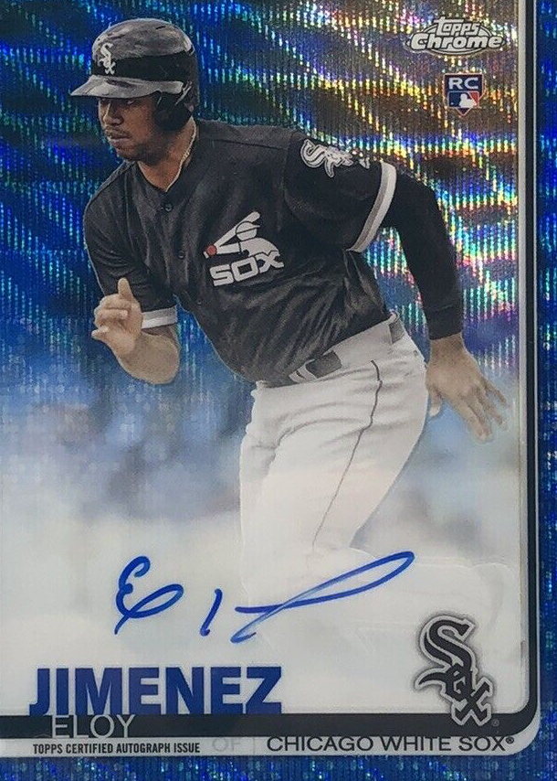 MLB 2019 ボウクロ ELOY JIMENEZ 25枚限定　RC Eloy Jimenez RC 2019 Bowman Platinum Rookie White Sox | eBay