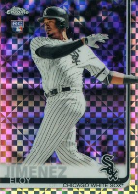 Eloy Jimenez 2019 Topps Chrome Sapphire Edition #670 Base