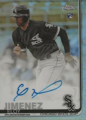 Eloy Jimenez 2019 Topps Chrome Sapphire Edition #670 Base