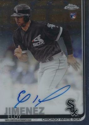 Eloy Jimenez 2019 Topps Chrome #202 Negative Refractor Price