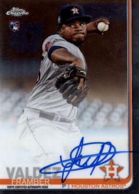 2019 Topps Chrome #RA-FV Rookie Auto