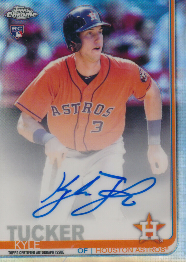 2019 Stadium Club Kyle Tucker ルーキーサイン RC 2019 Topps Stadium Club - Autographs Kyle Tucker #SCA-KT (AU