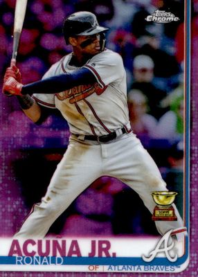 2019 Topps Chrome #117 Pink Refractor (Batting)