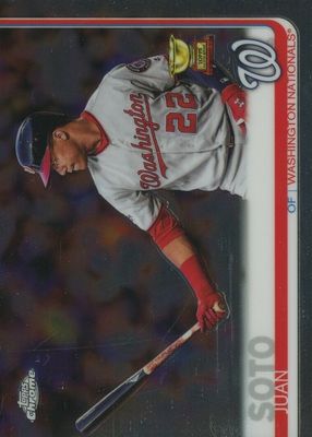 2019 Topps Chrome #155 Base (Bat in One Hand)