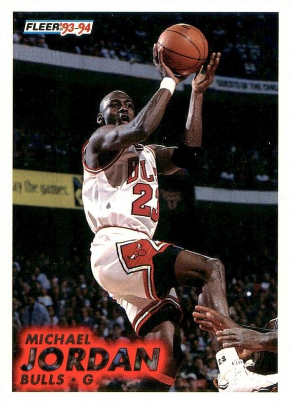 Michael Jordan 1993 Fleer #28 Base