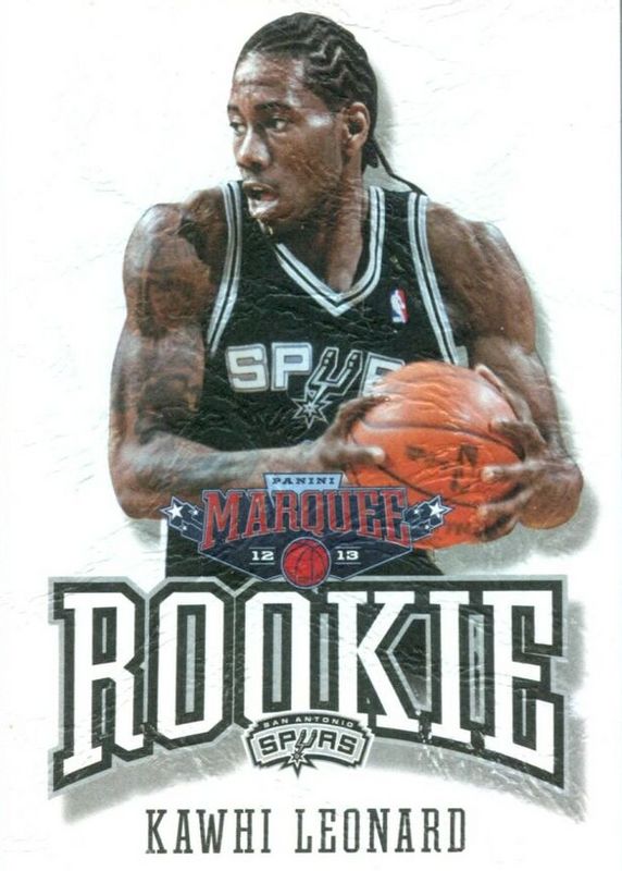 Kawhi Leonard 2012 Marquee #406 Leather Rookie BGS 9