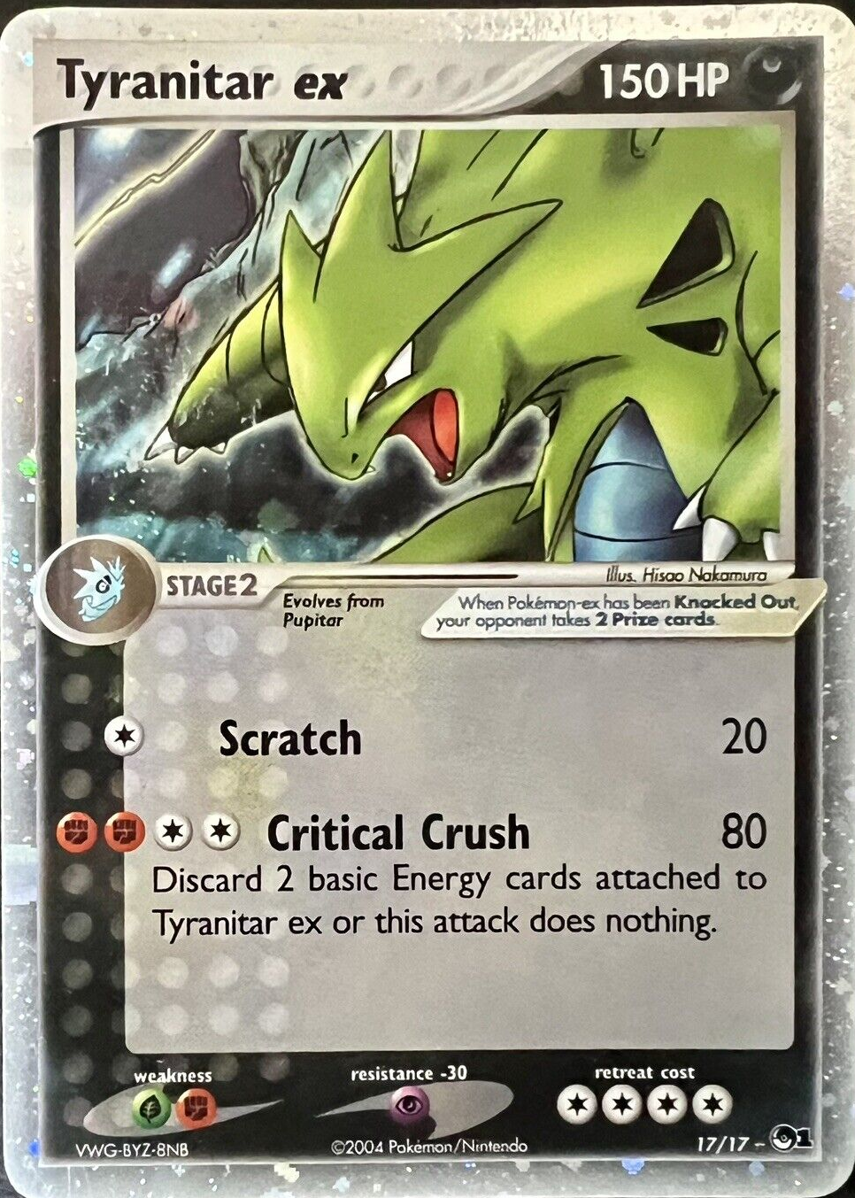 tyranitar ex pokemon card price - Tyranitar-EX (42/98) - Ancient Origins Lightning / 340 / Stage 2 Card Text Tyranitar ex (Delta Species) 99/101