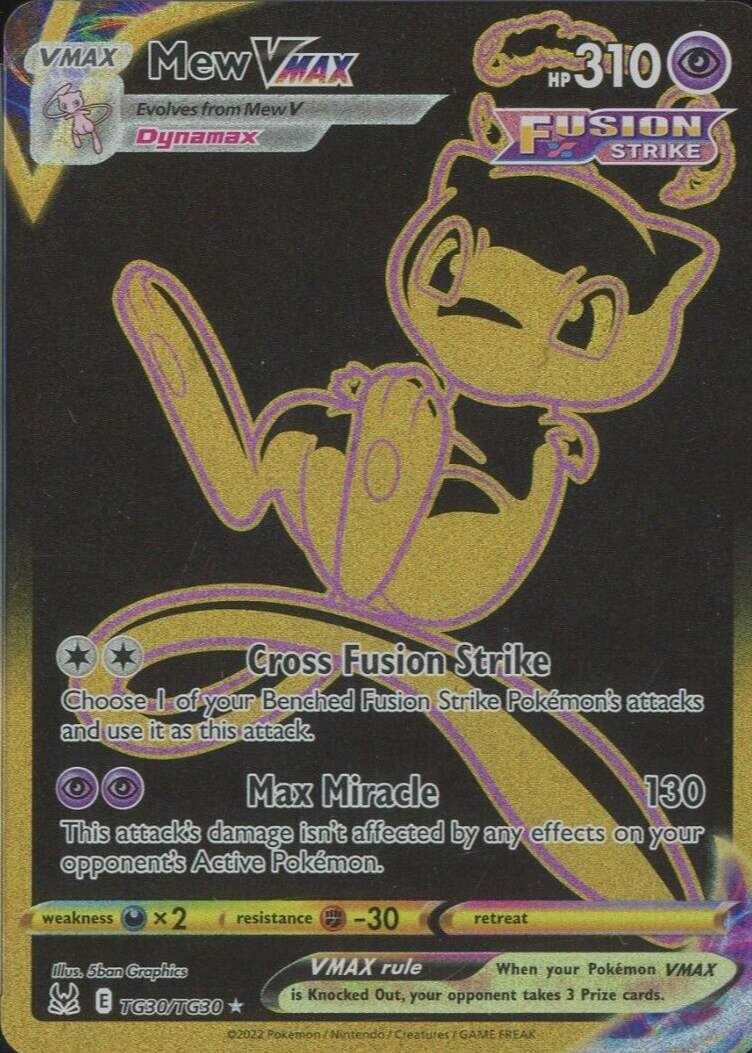Mew VMAX Pokemon Cards Price Guide - Sports Card Investor