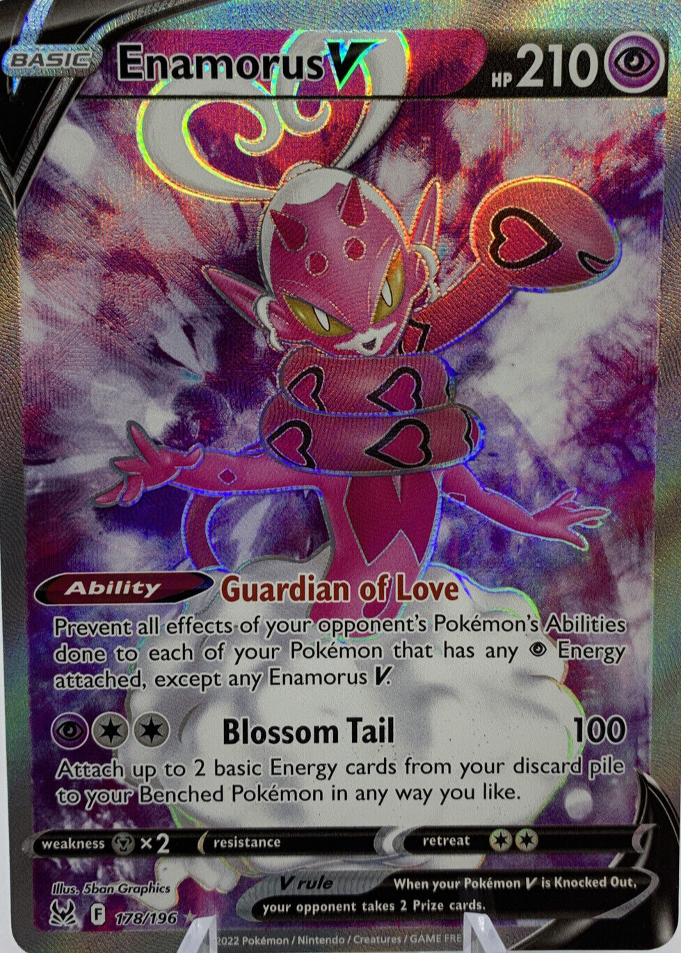 enamorus v pokemon card value 180/167 Pokmon  Near Mint | English Pokmon Cards When Pokemon V has been Knocked Out Enamorus V Pokemon Cards Price