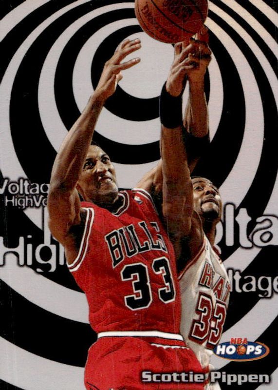 Scottie Pippen 1997 Hoops #17HV High Voltage RAW