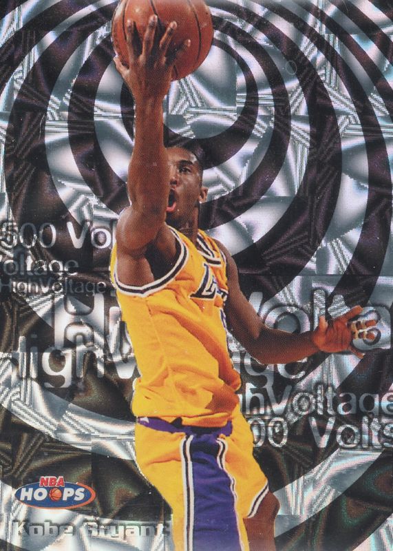 Kobe Bryant 1997 Hoops #1HV High Voltage - 500 Volts /500 SGC 5.5