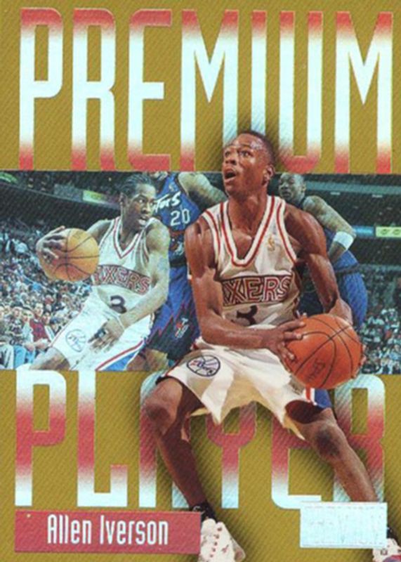 Allen Iverson 1997 SkyBox Premium #2PP Premium Player PSA 10