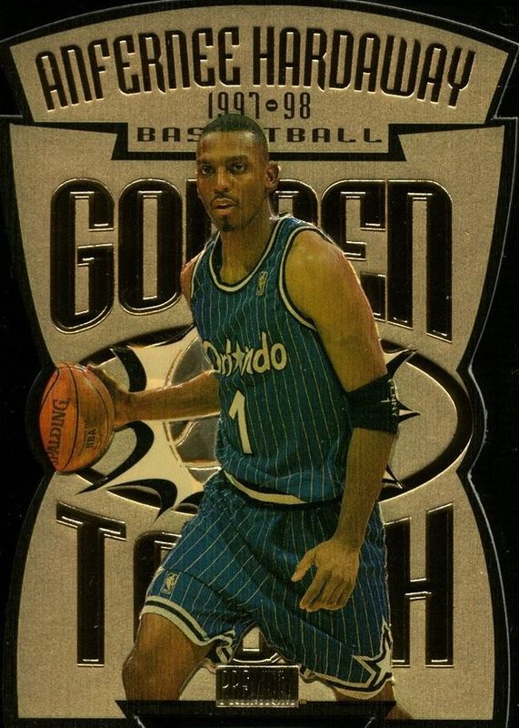 Anfernee Hardaway 1997 SkyBox Premium #7GT Golden Touch RAW