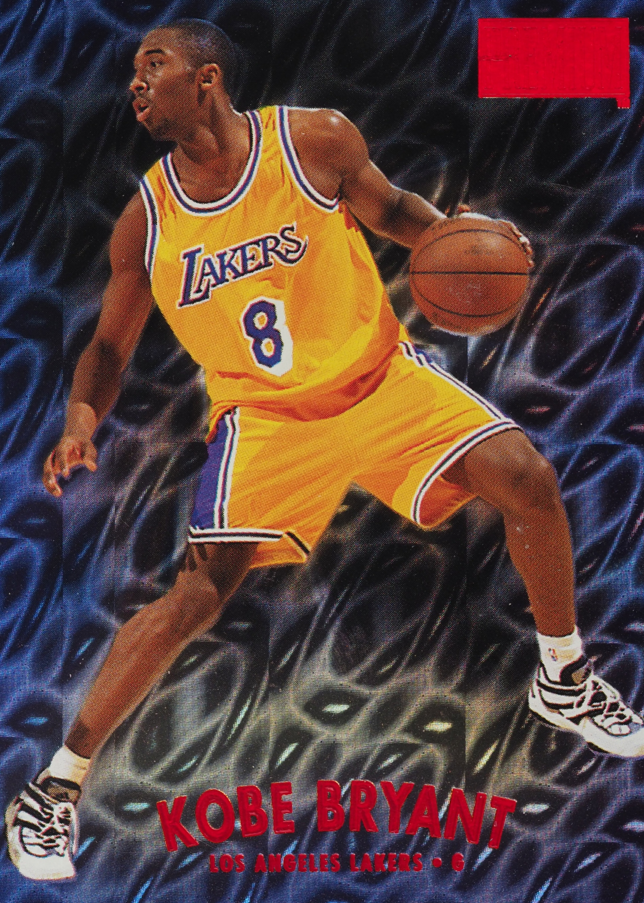 Kobe Bryant 1997 Skybox Premium #23 Star Rubies /50 Price Guide 