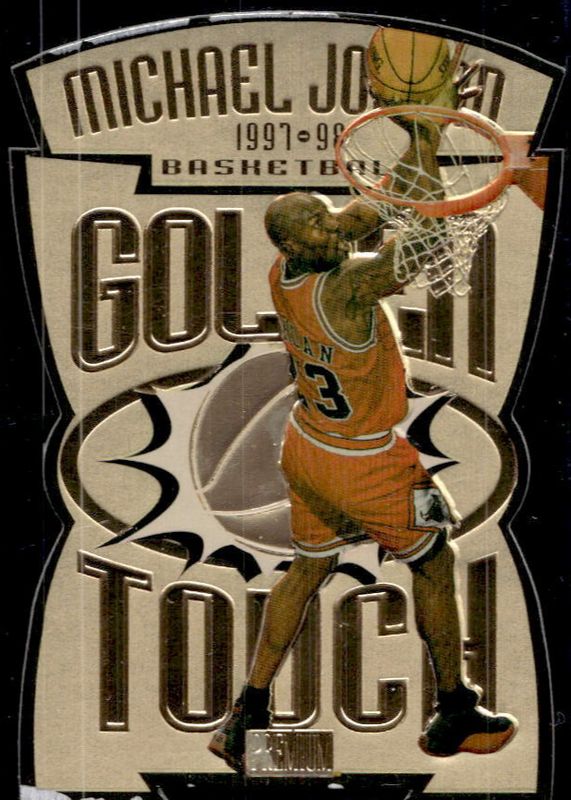 Michael Jordan 1997 SkyBox Premium #1GT Golden Touch Price Guide 