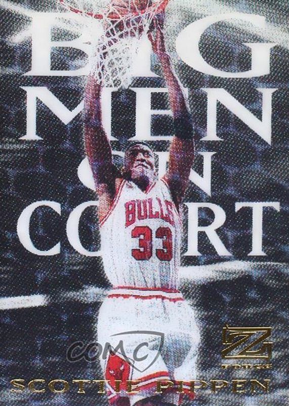 Scottie Pippen 1997 SkyBox Z-Force #13BMOC Big Men on Court BGS 9