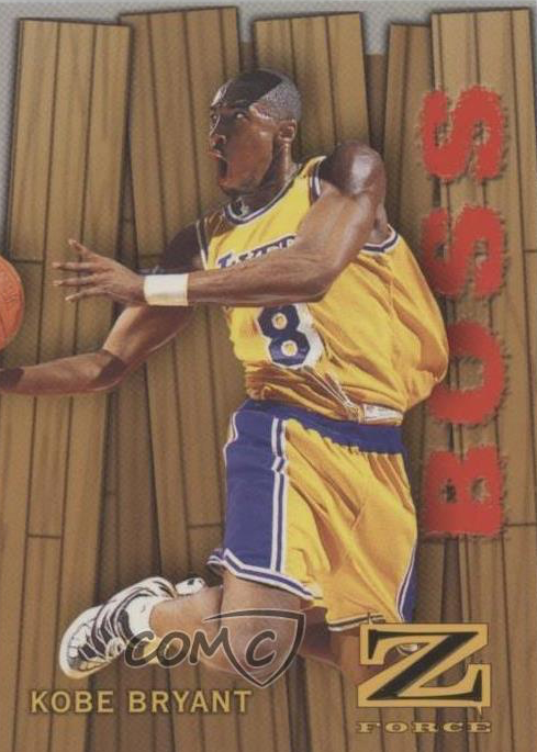 Kobe Bryant 1997 SkyBox Z-Force #3B Boss Price Guide - Sports Card 