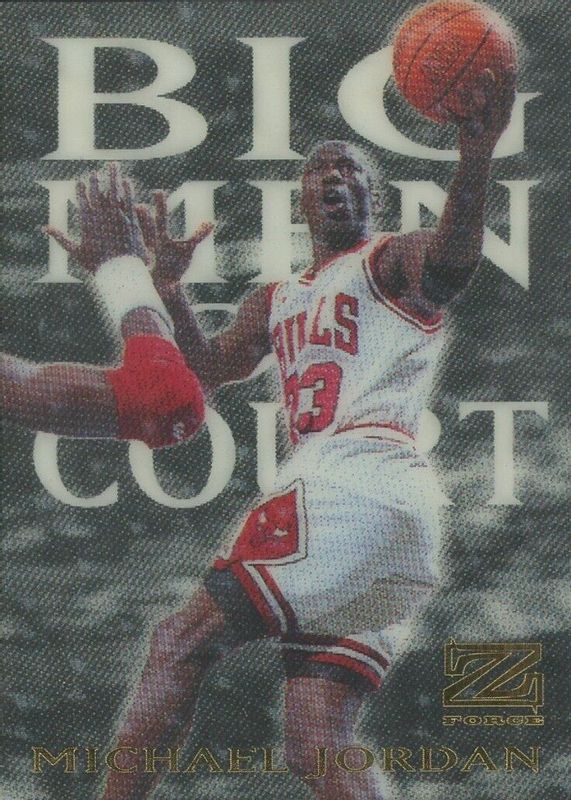 Michael Jordan 1997 SkyBox Z-Force #9BMOC Big Men on Court PSA 9