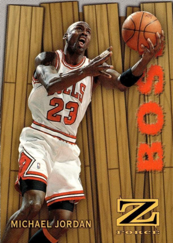 Michael Jordan 1997 SkyBox Z-Force #10B Boss Price Guide - Sports 