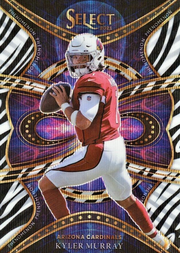 PANINI NFLカード SELECT PRIZM KYLER MURRAY ARIZONA CARDINALS #76 送料無料 中古 IT1 2020 Kyler Murray Arizona Cardinals NFL Panini Prizm Green
