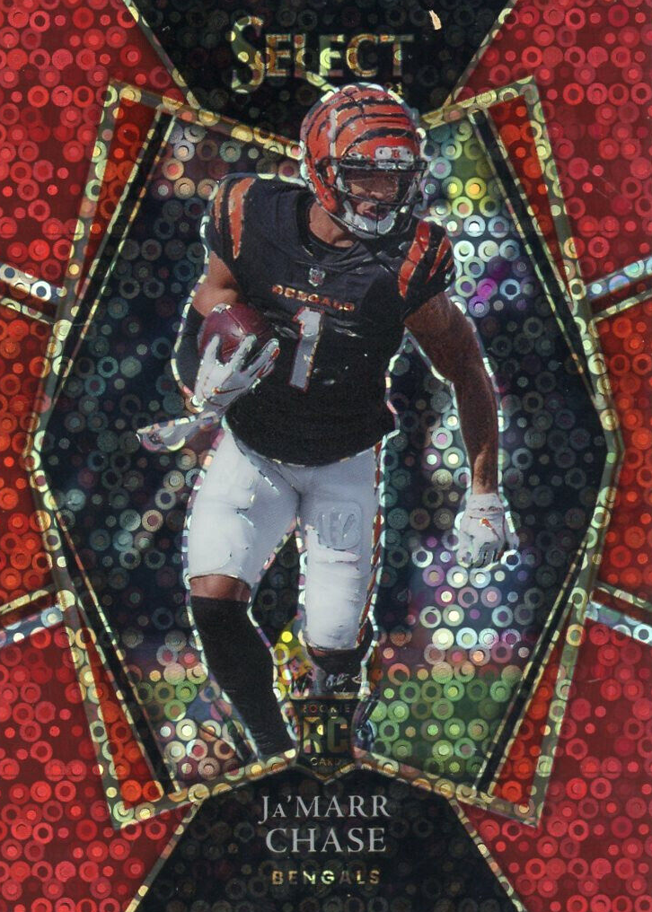Rare ジャパレゲ　ハードマンフィデッド　LP レア Ja'Marr Chase 2021 Select #147 Premier Level Red Disco /49 Price