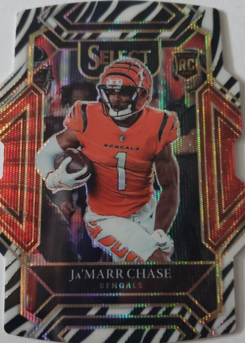 2021 Select Club Level Base Jamarr Chase RC shops #247 Cincinnati Bengals psa 10