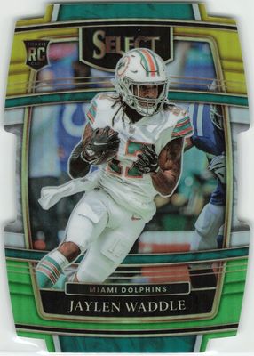 2021 Select #48 Concourse Green & Yellow Die-Cut