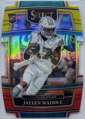 2021 Select #48 Concourse Red & Yellow Die-Cut