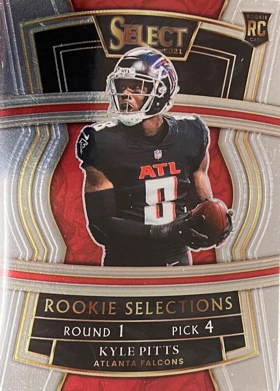 Kyle Pitts 2021 Select #RS-6 Rookie Selections Rookie PSA 10