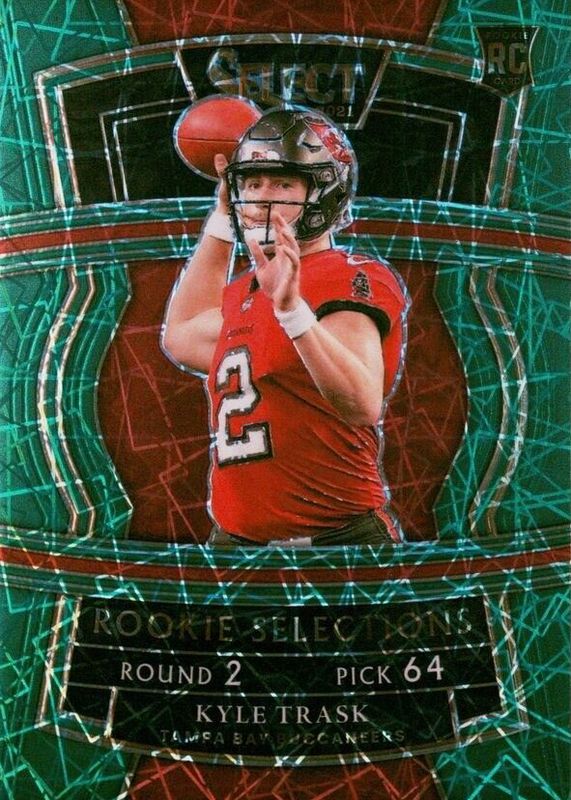 Kyle Trask 2021 Select #RS-21 Rookie Selections - Green /5 PSA 10