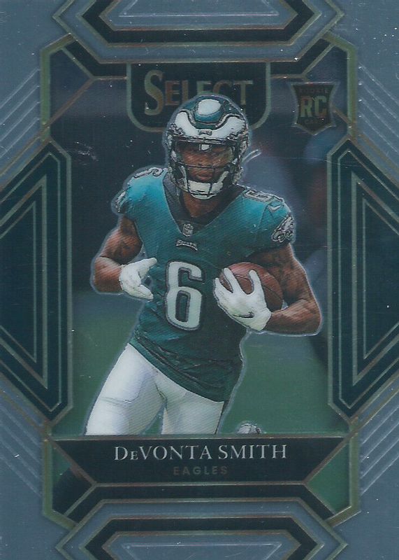 DeVonta Smith 2021 Select #249 Club Level Rookie SGC 10