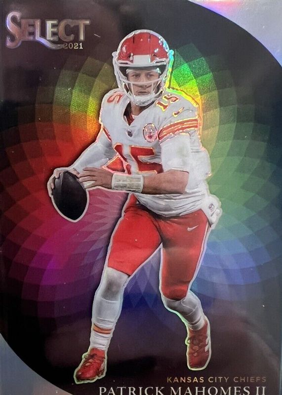 Patrick Mahomes II 2021 Select #CW-1 Color Wheel PSA 10