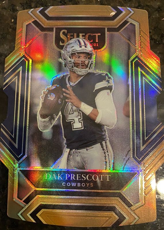 Dak Prescott 2021 Select #211 Club Level Copper Die-Cut /199 RAW