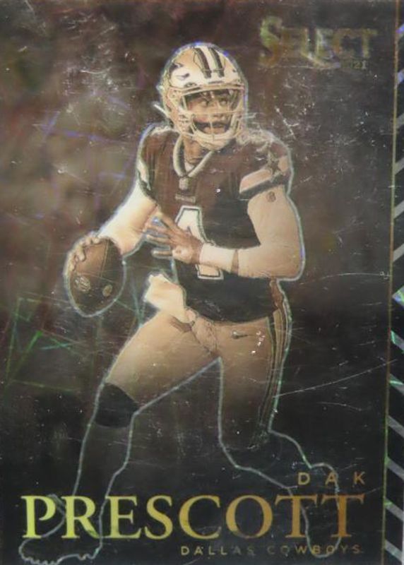 Dak Prescott 2021 Select #AS-20 Artistic Selections - Black /1 RAW