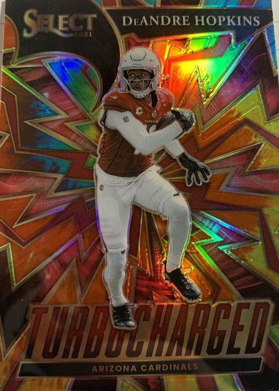 DeAndre Hopkins 2021 Select #TUR-19 Turbocharged - Tie-Dye /25 RAW